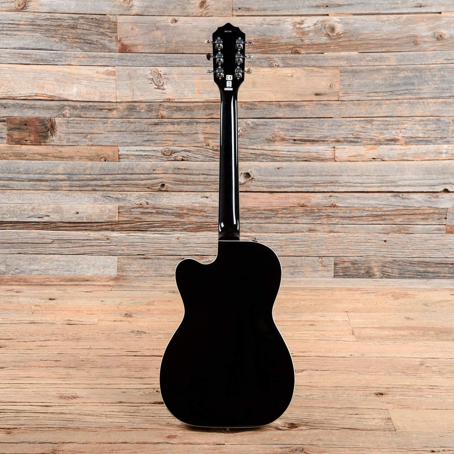 Eastwood Tuxedo Black Electric Guitars / Hollow Body