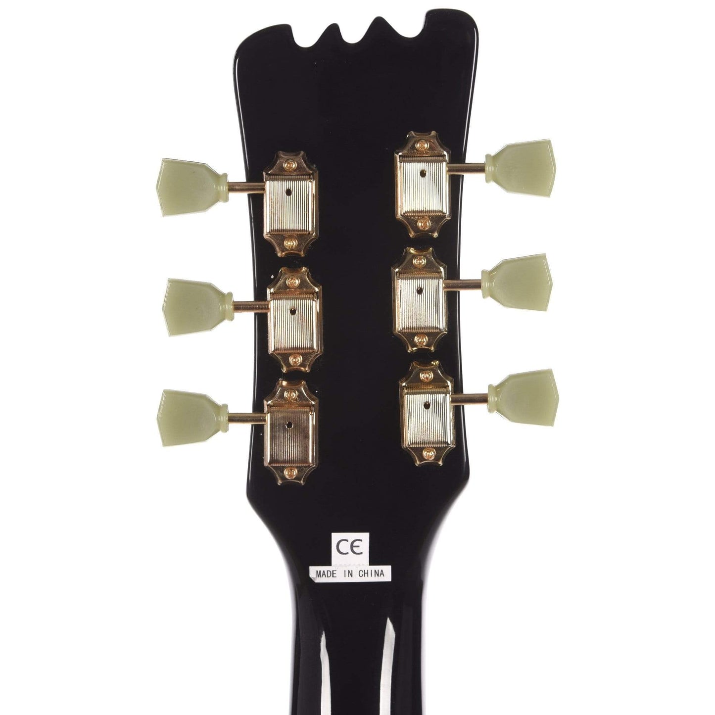 Eastwood Sidejack Baritone Standard Lefty Guitar Black Electric Guitars / Left-Handed