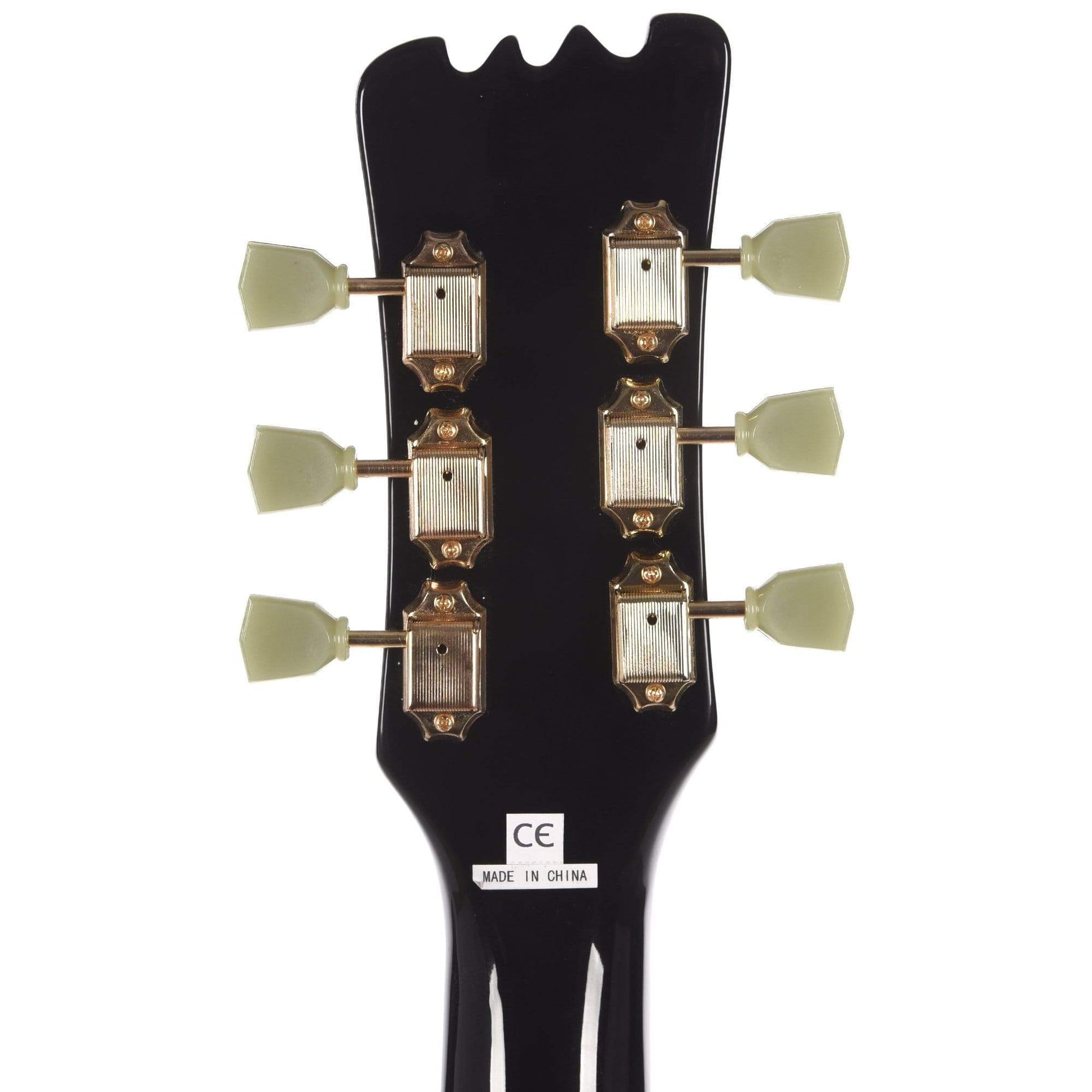 Eastwood Sidejack Baritone Standard Lefty Guitar Black Electric Guitars / Left-Handed