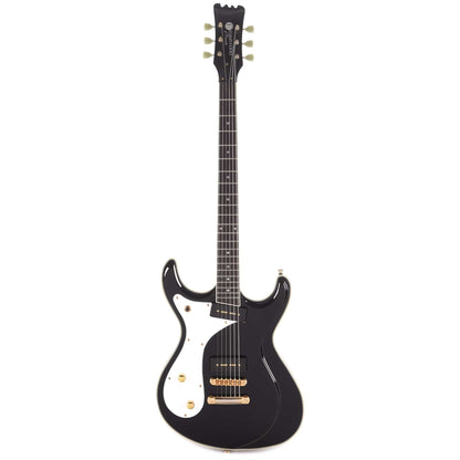 Eastwood Sidejack Baritone Standard Lefty Guitar Black Electric Guitars / Left-Handed
