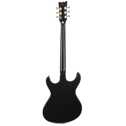 Eastwood Sidejack Baritone Standard Lefty Guitar Black Electric Guitars / Left-Handed