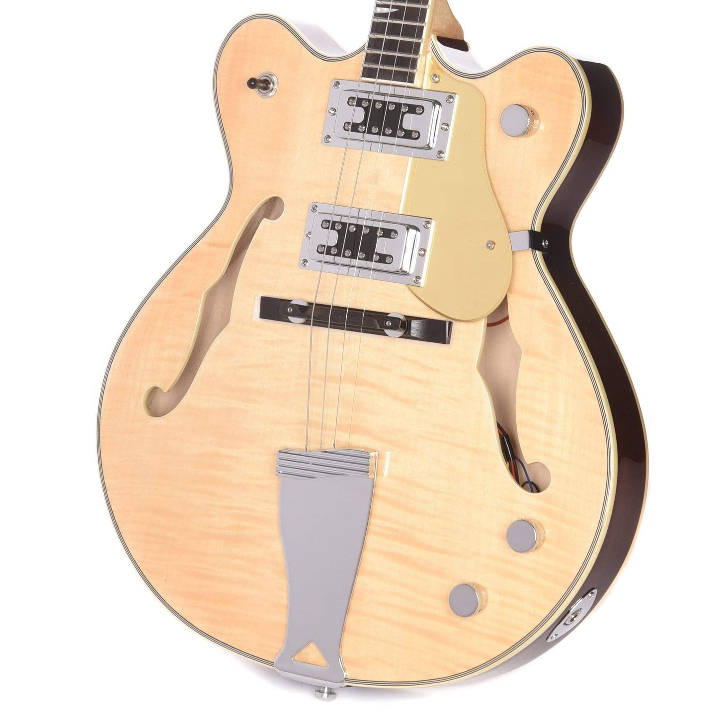 Eastwood Classic Tenor Natural Electric Guitars / Semi-Hollow