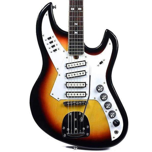 Eastwood Custom Shop Norma EG 521-4 Sunburst Electric Guitars / Solid Body