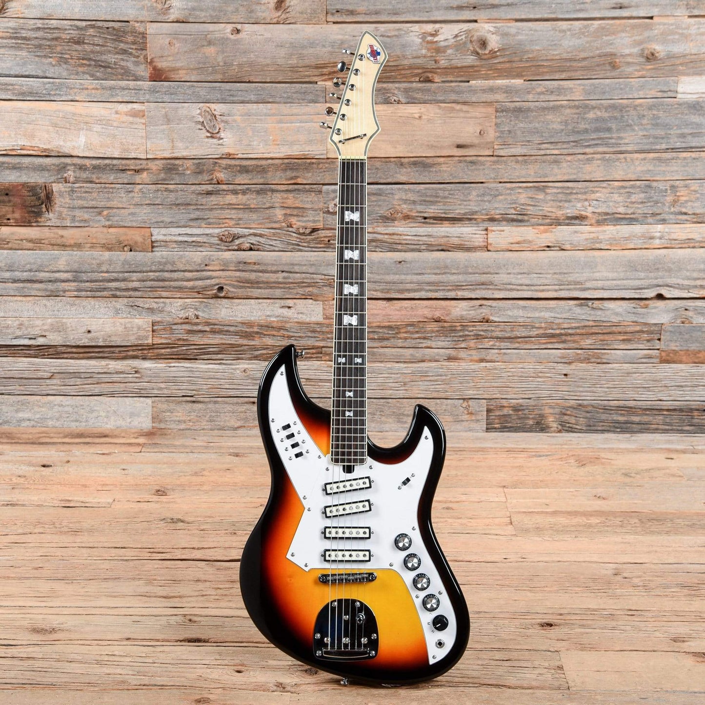 Eastwood Custom Shop Norma EG 521-4 Sunburst Electric Guitars / Solid Body