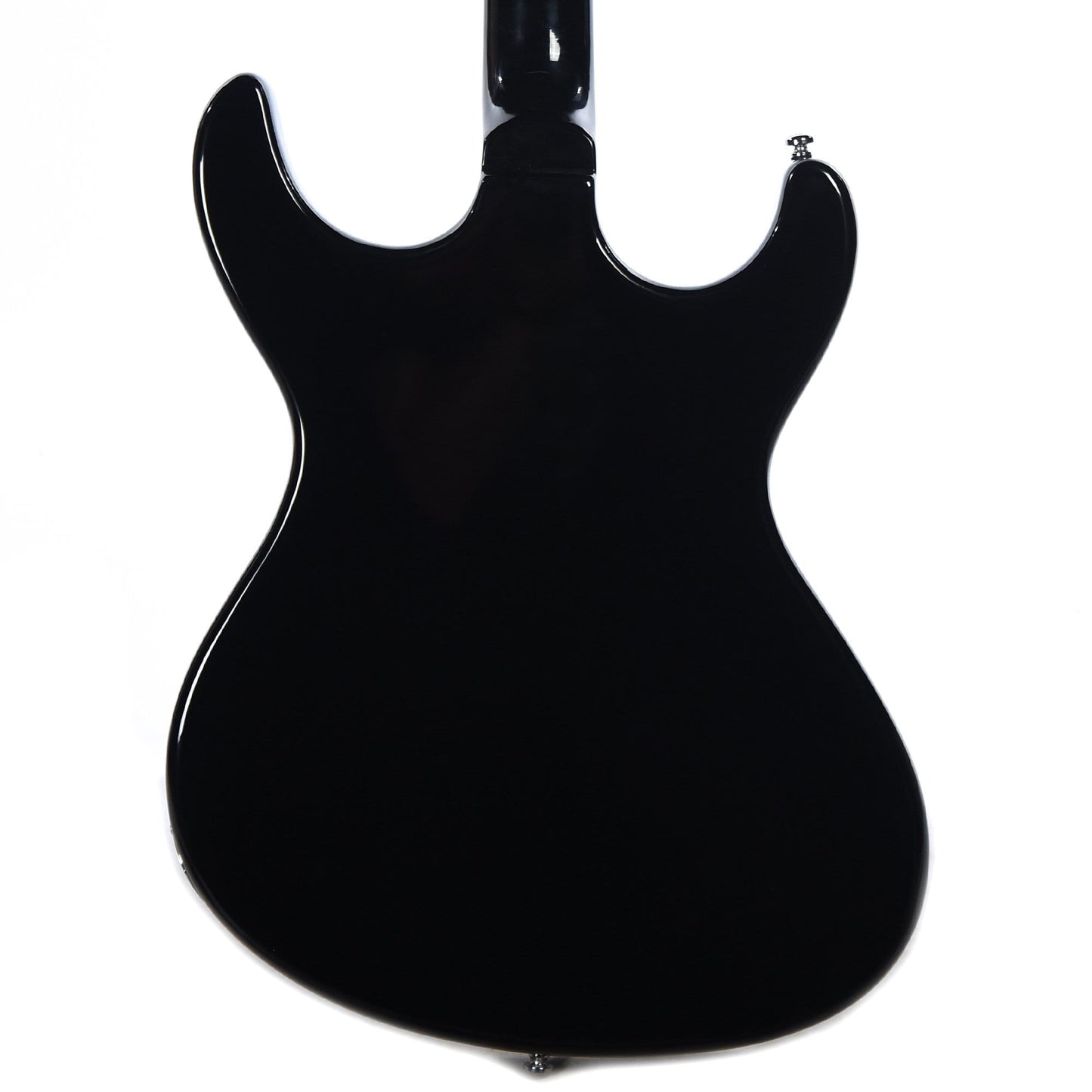 Eastwood Sidejack Baritone Deluxe Black w/Chrome Hardware Electric Guitars / Solid Body