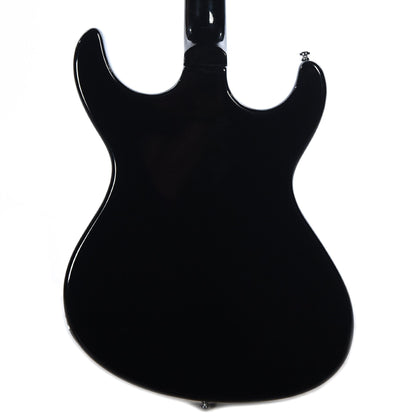 Eastwood Sidejack Baritone Deluxe Black w/Chrome Hardware Electric Guitars / Solid Body