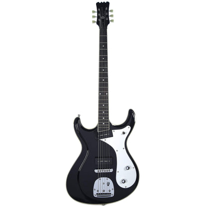Eastwood Sidejack Baritone Deluxe Black w/Chrome Hardware Electric Guitars / Solid Body