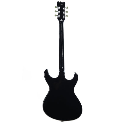 Eastwood Sidejack Baritone Deluxe Black w/Chrome Hardware Electric Guitars / Solid Body