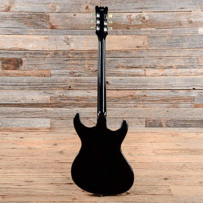 Eastwood Sidejack Baritone Deluxe Black w/Chrome Hardware Electric Guitars / Solid Body