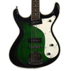 Eastwood Sidejack Baritone Deluxe Greenburst Electric Guitars / Solid Body
