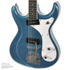 Eastwood Sidejack Baritone Deluxe Metallic Blue Electric Guitars / Solid Body
