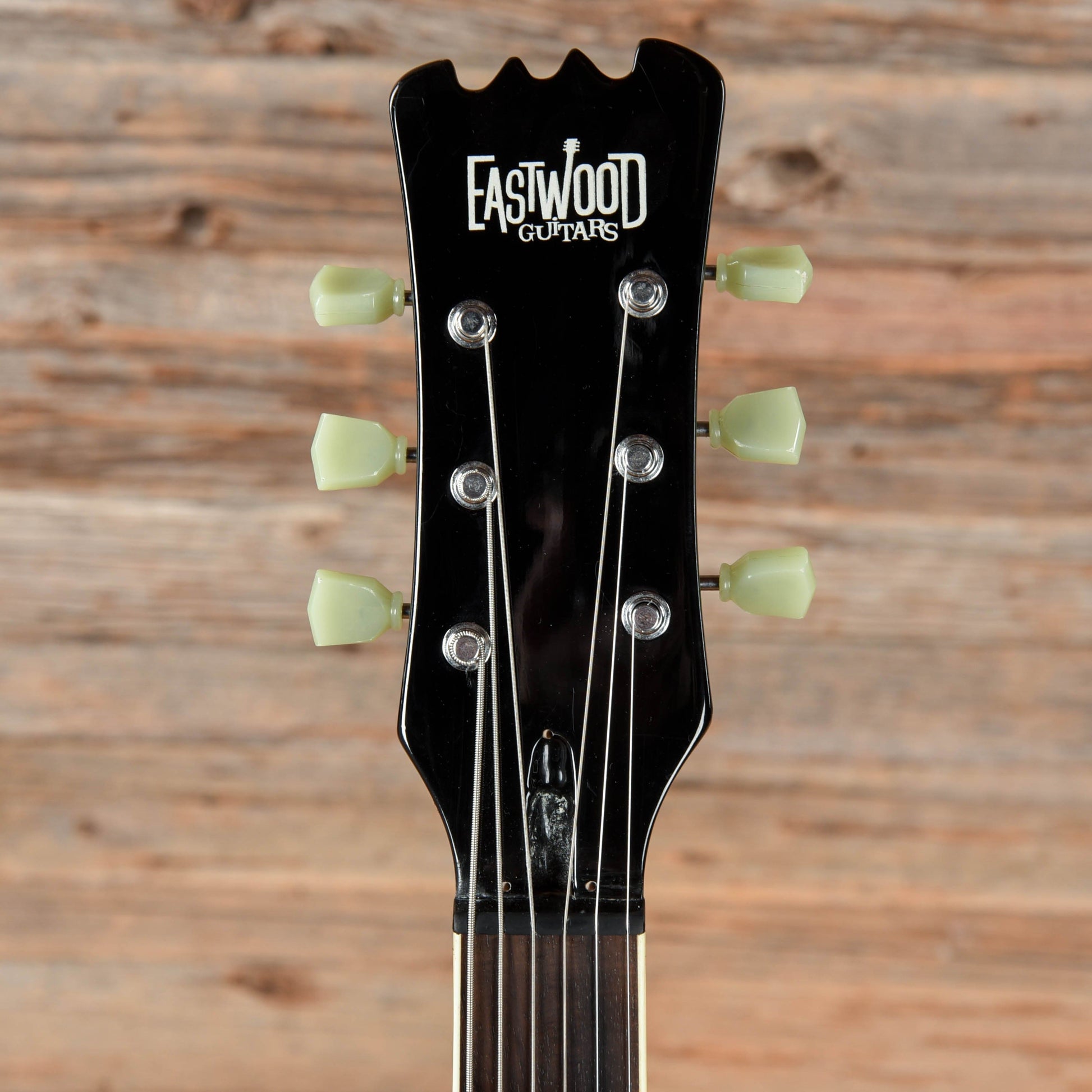 Eastwood Sidejack Baritone DLX Green Burst Electric Guitars / Solid Body