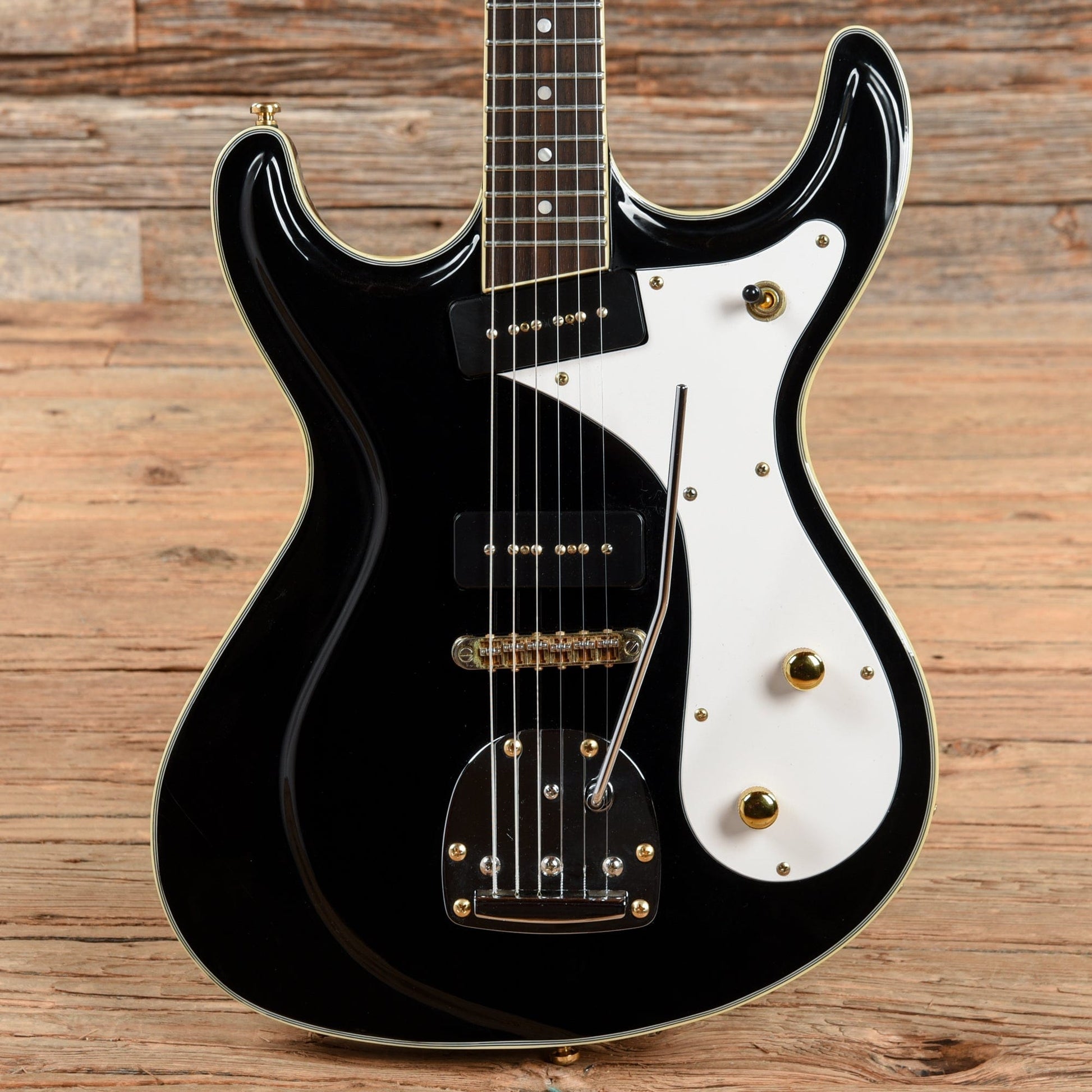 Eastwood Sidejack DLX Black 2016 Electric Guitars / Solid Body