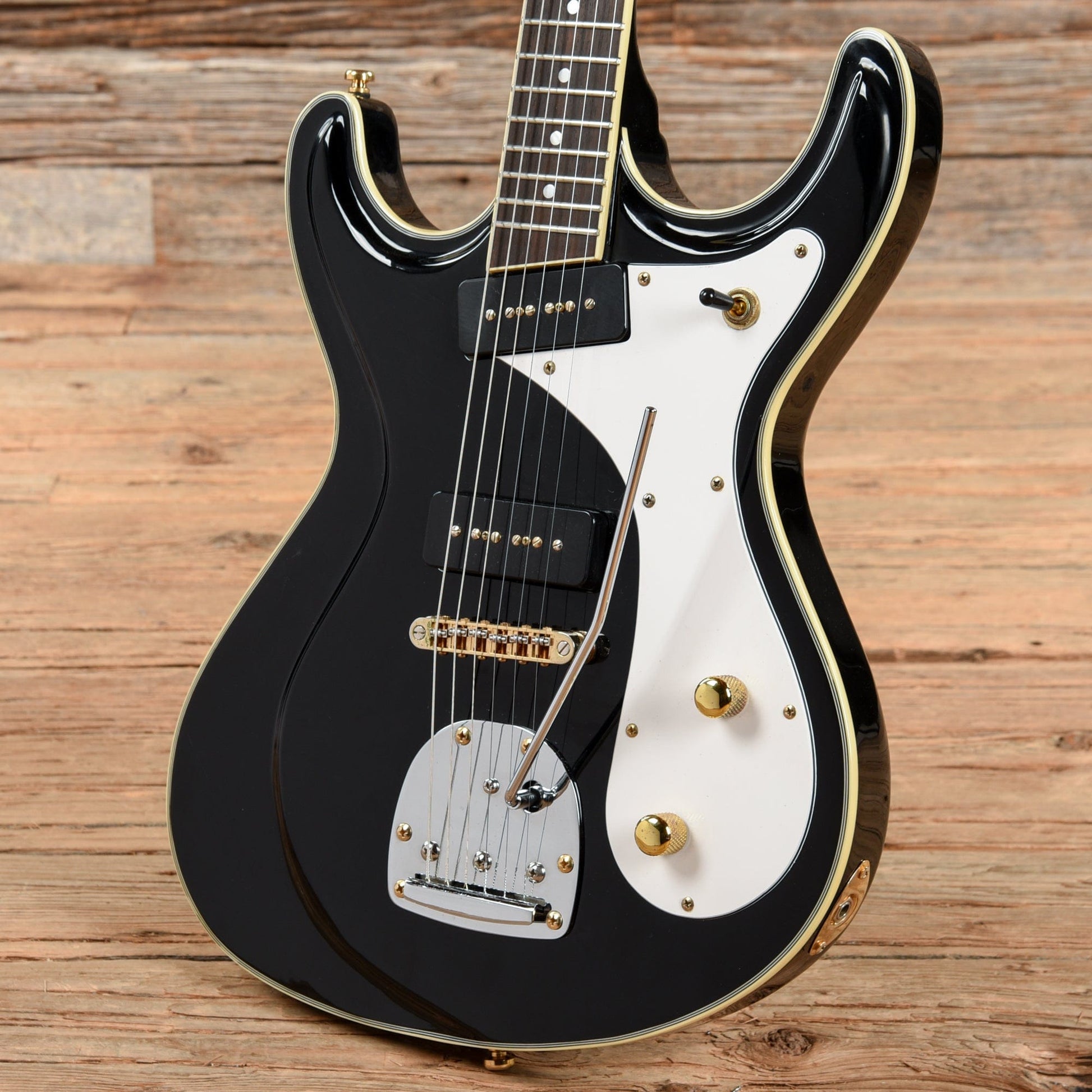 Eastwood Sidejack DLX Black 2016 Electric Guitars / Solid Body