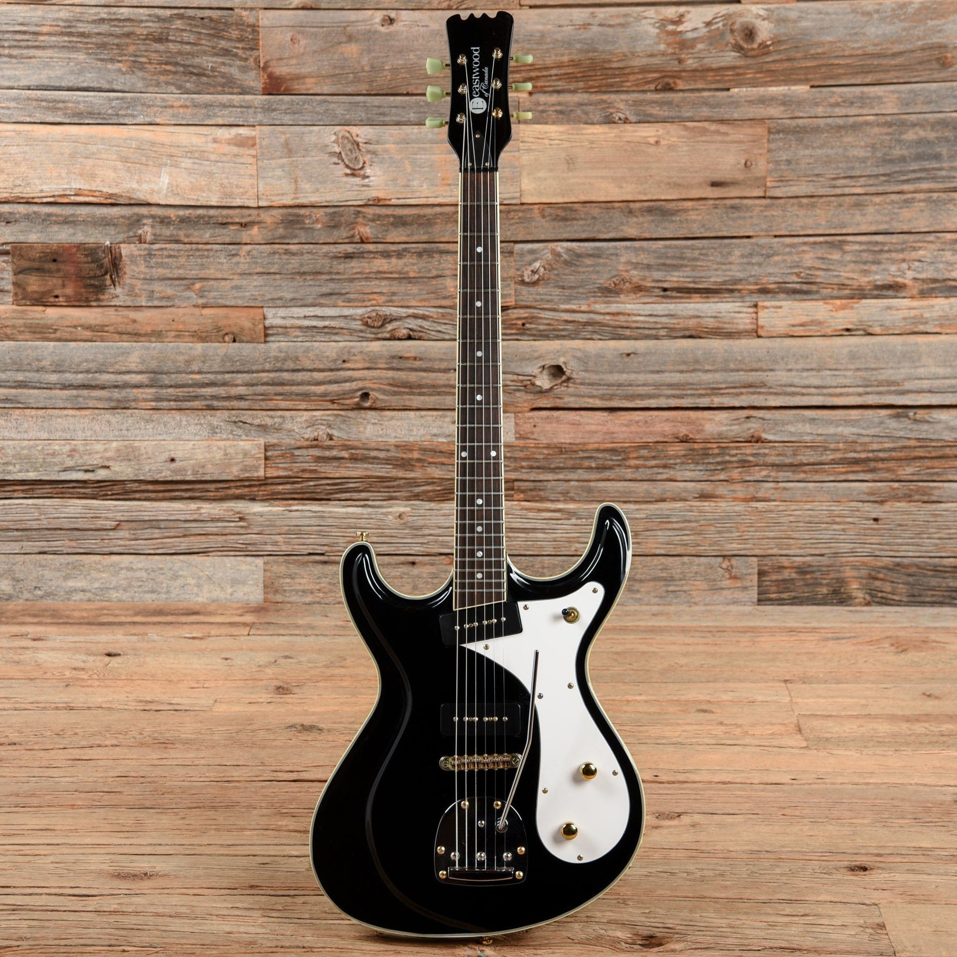Eastwood Sidejack DLX Black 2016 Electric Guitars / Solid Body