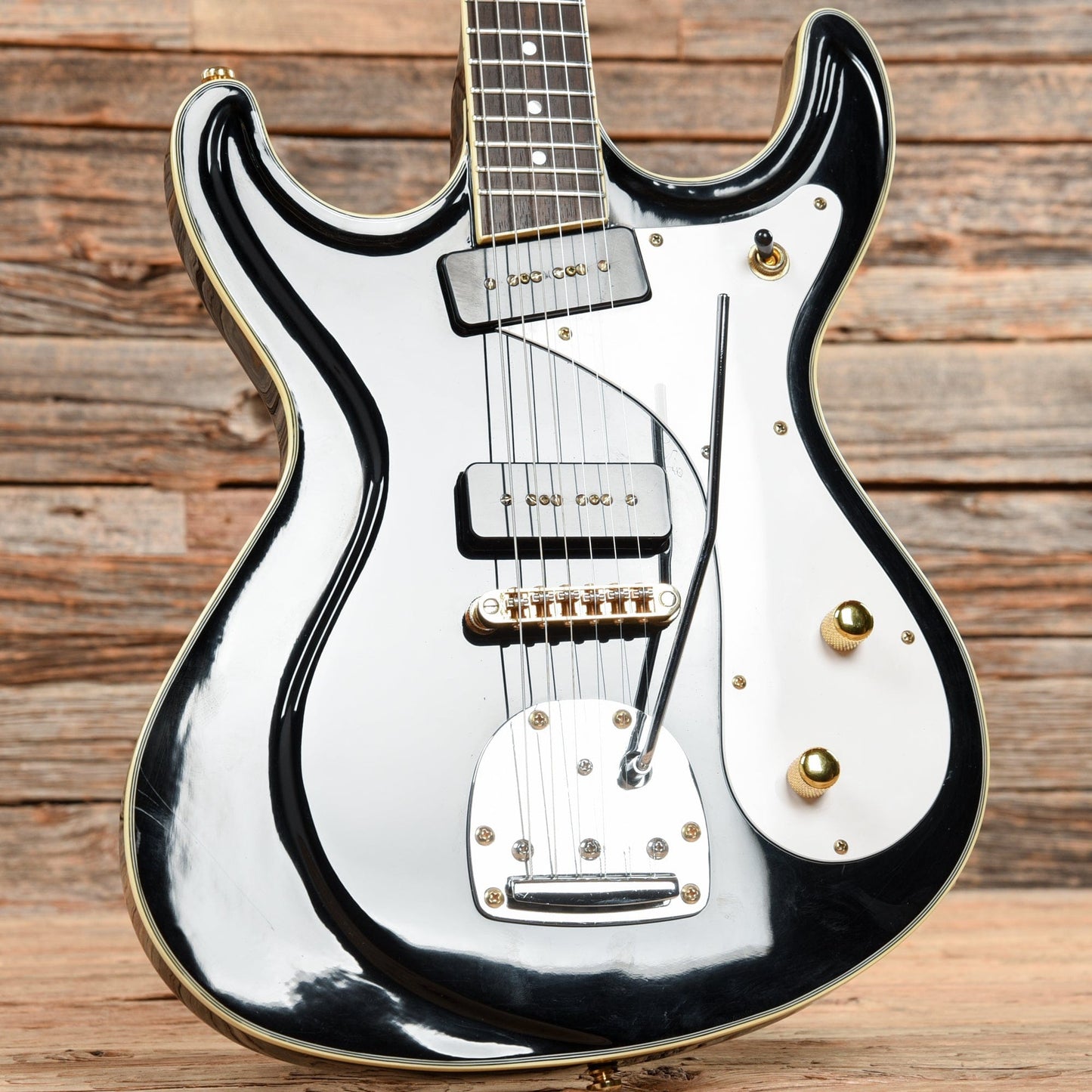 Eastwood Sidejack DLX Black 2016 Electric Guitars / Solid Body