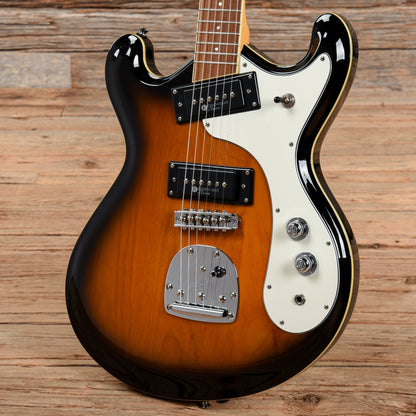 Eastwood Sidejack Pro DLX JM Sunburst Electric Guitars / Solid Body