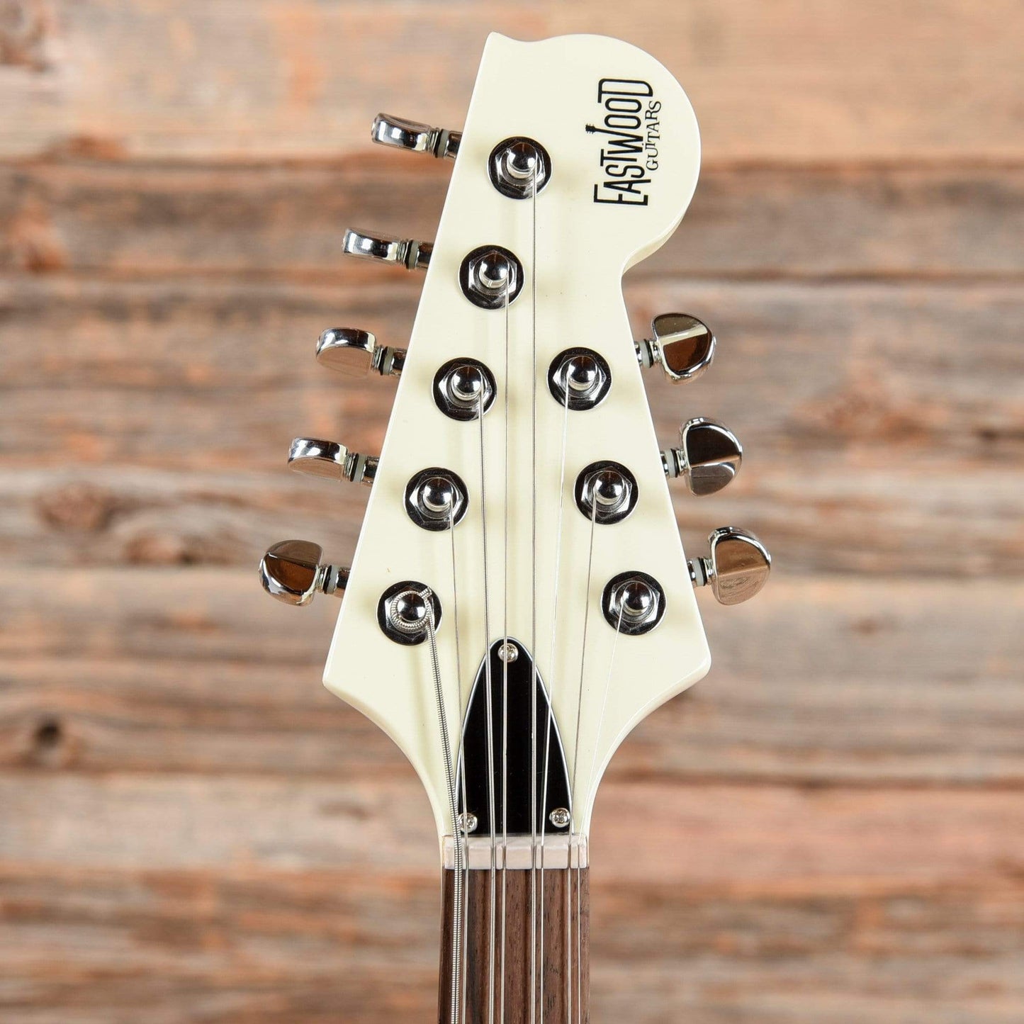 Eastwood Warren Ellis Mandocello White 2017 Electric Guitars / Solid Body