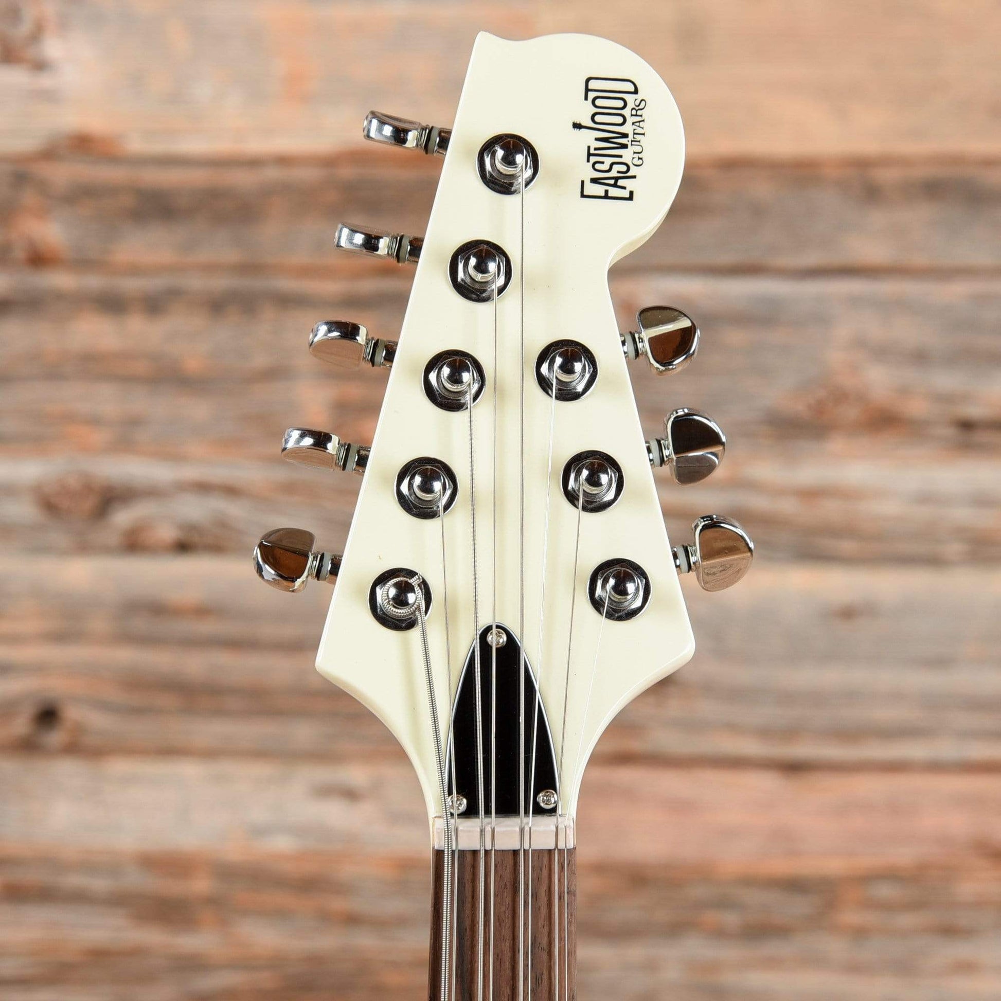 Eastwood Warren Ellis Mandocello White 2017 Electric Guitars / Solid Body