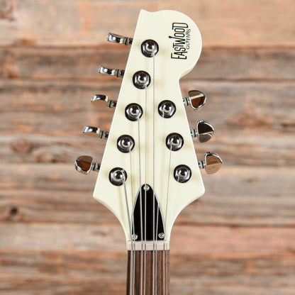 Eastwood Warren Ellis Mandocello White 2017 Electric Guitars / Solid Body