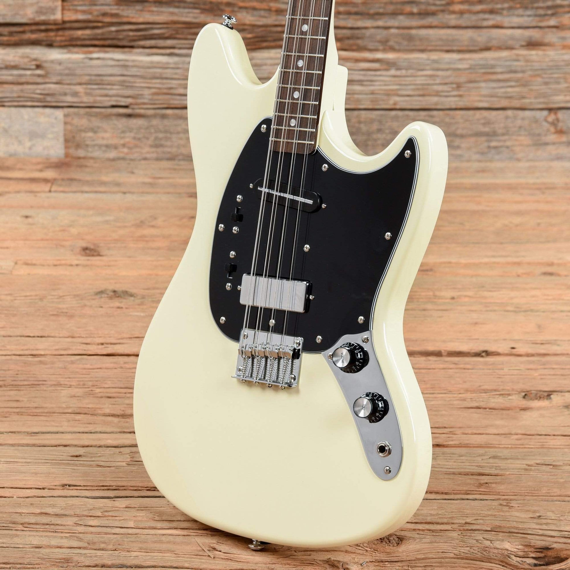 Eastwood Warren Ellis Mandocello White 2017 Electric Guitars / Solid Body