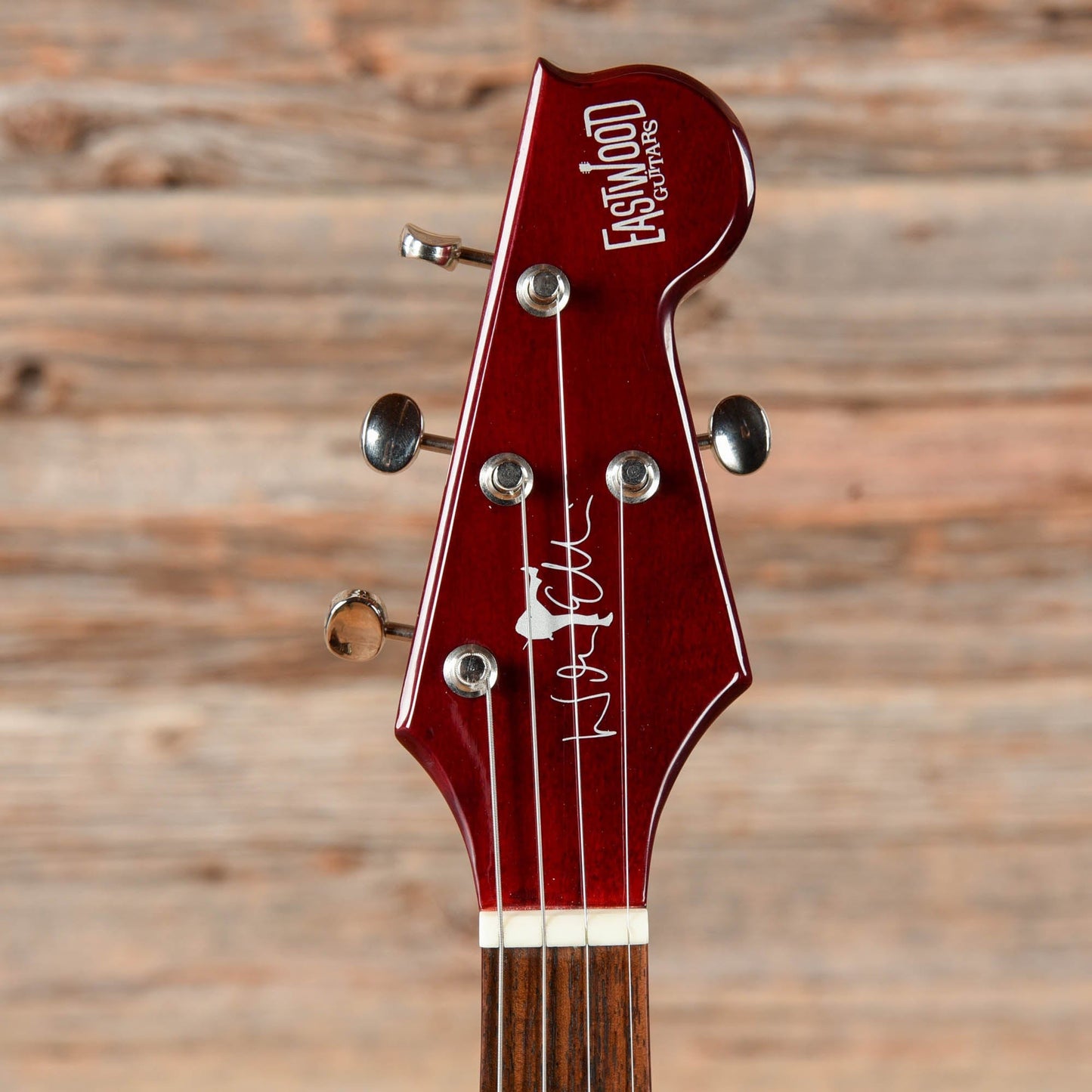 Eastwood Warren Ellis Signature Tenor Red Electric Guitars / Solid Body