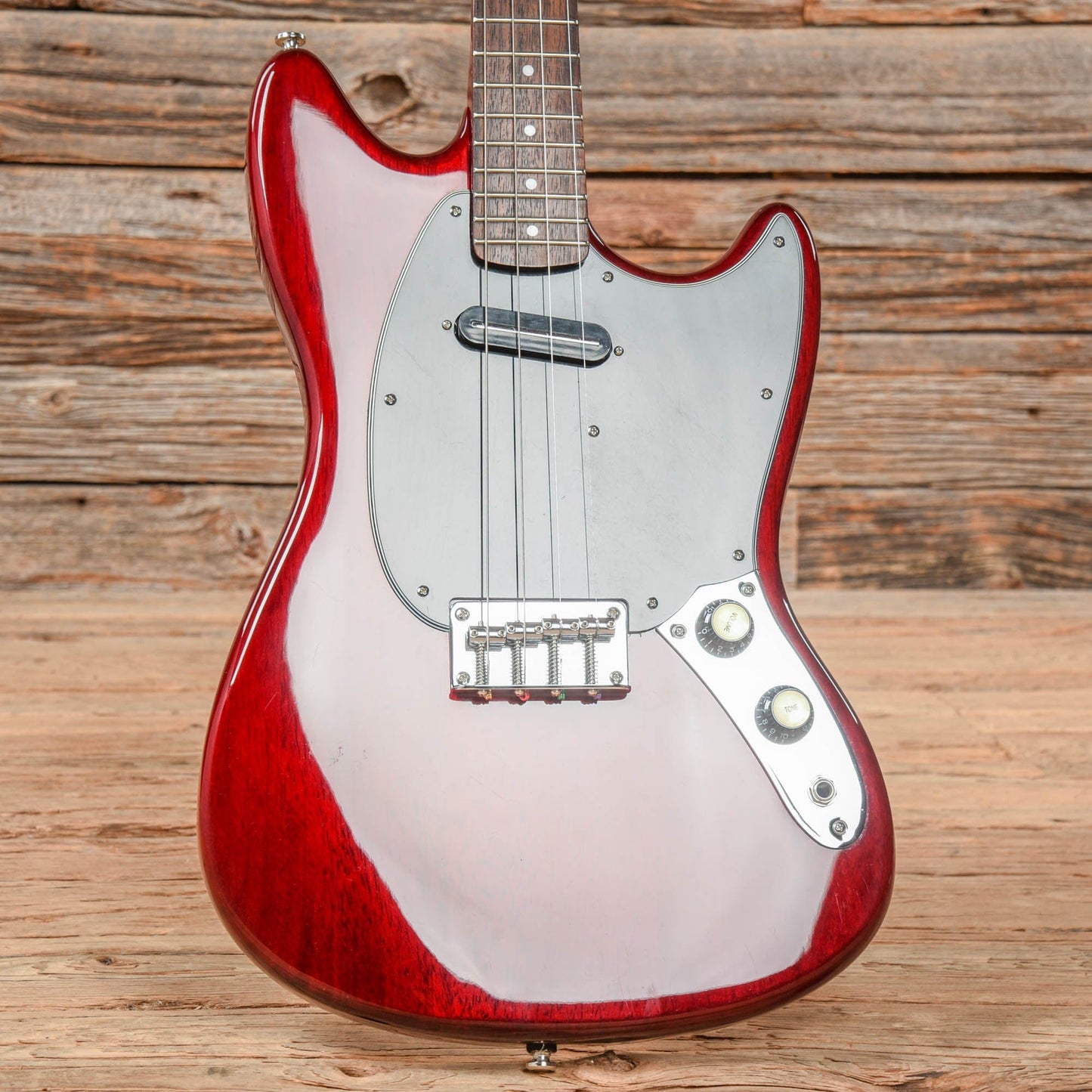 Eastwood Warren Ellis Signature Tenor Red Electric Guitars / Solid Body