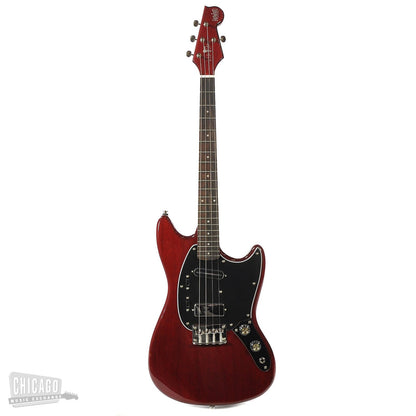 Eastwood Warren Ellis Tenor 2P Cherry Electric Guitars / Solid Body