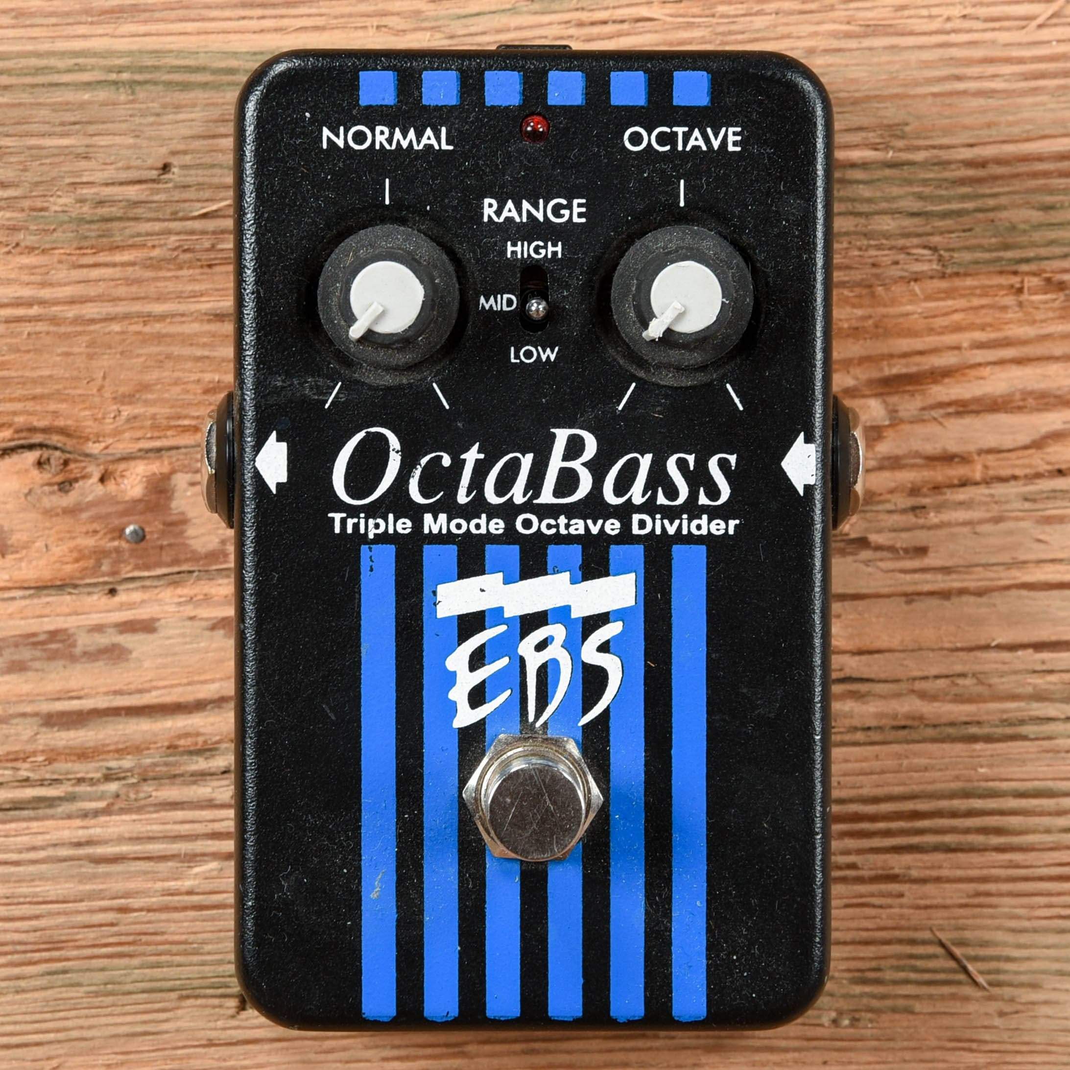 EBS OctaBass Triple Mode Octave Divider – Chicago Music Exchange