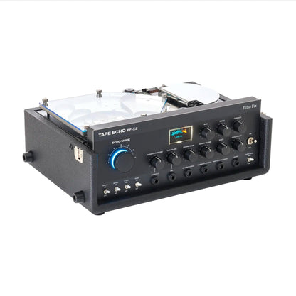 Echo-Fix EF-X2 Tape Echo w/Spring Reverb & DSP Reverb/Chorus Black Effects and Pedals / Delay
