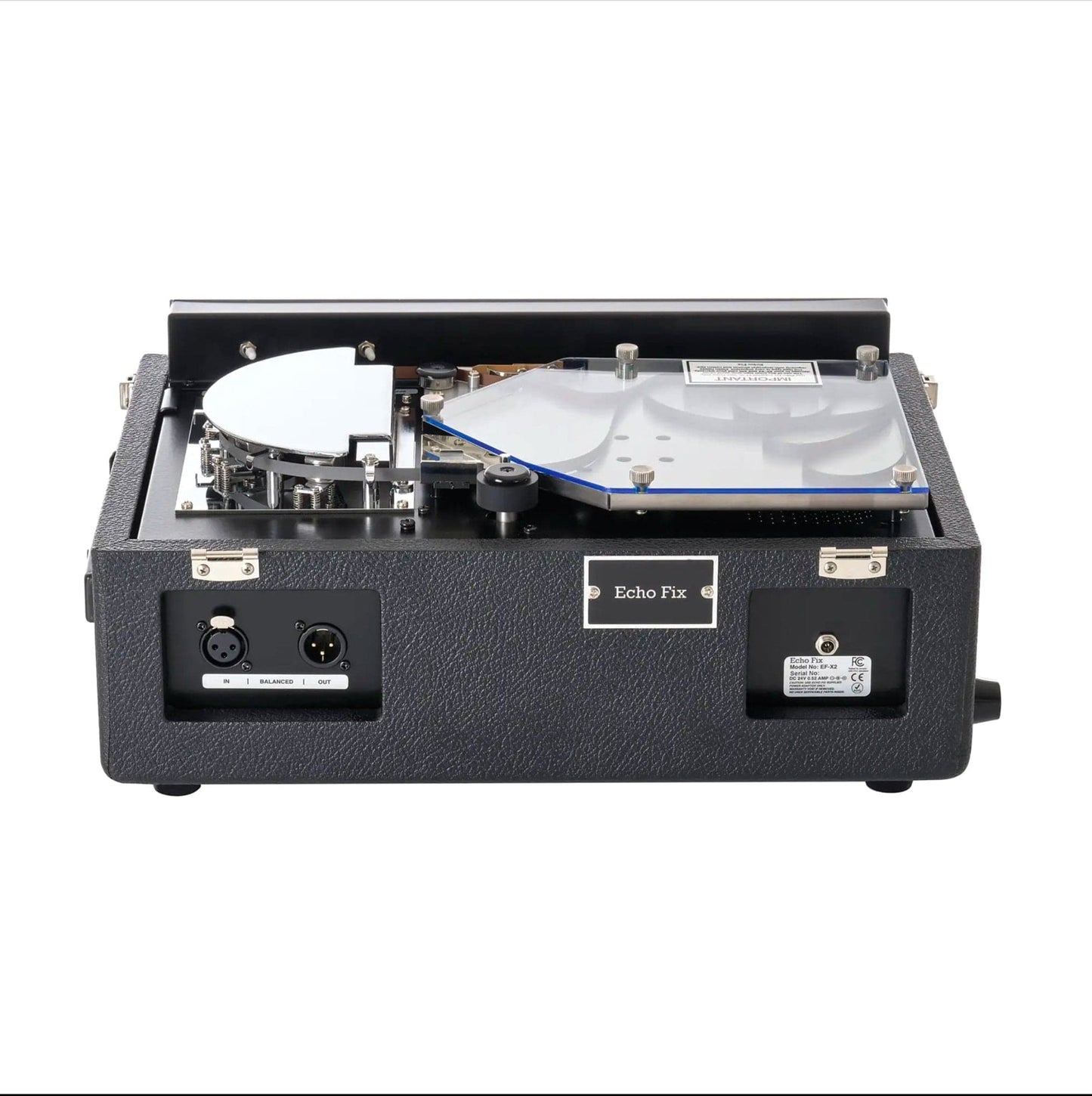 Echo-Fix EF-X2 Tape Echo w/Spring Reverb & DSP Reverb/Chorus Black Effects and Pedals / Delay