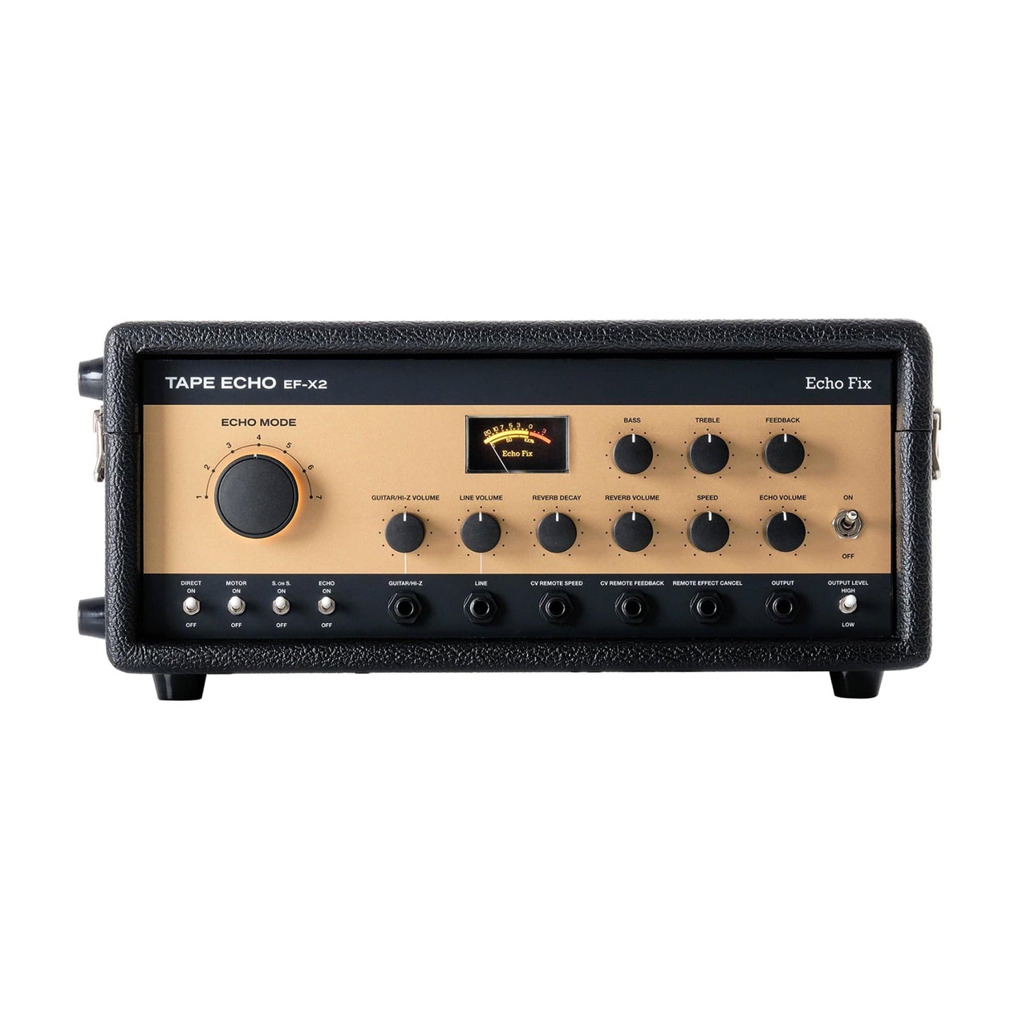 Echo-Fix EF-X2 Tape Echo w/Spring Reverb & DSP Reverb/Chorus Gold Effects and Pedals / Delay