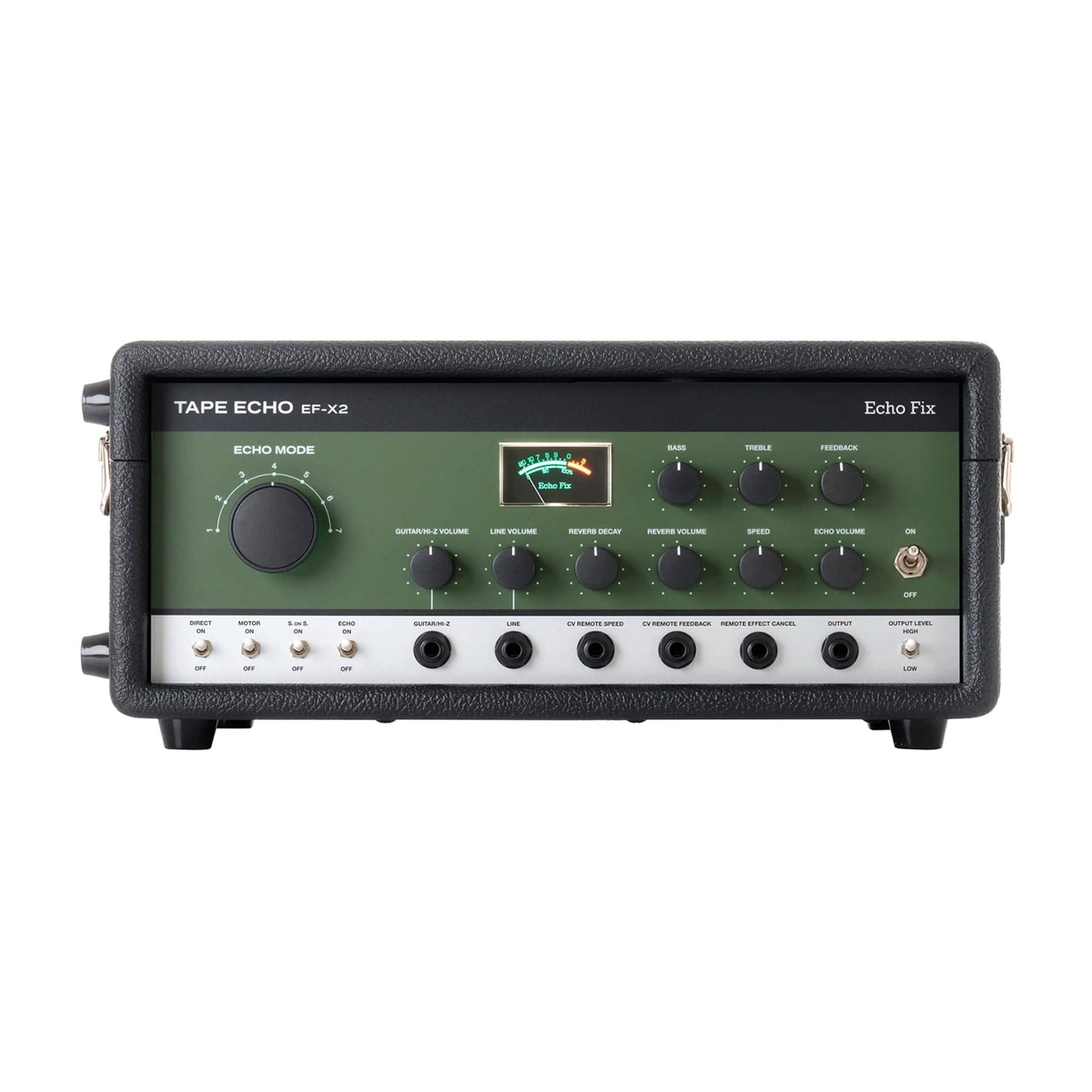 Echo-Fix EF-X2 Tape Echo w/Spring Reverb & DSP Reverb/Chorus Green Effects and Pedals / Delay