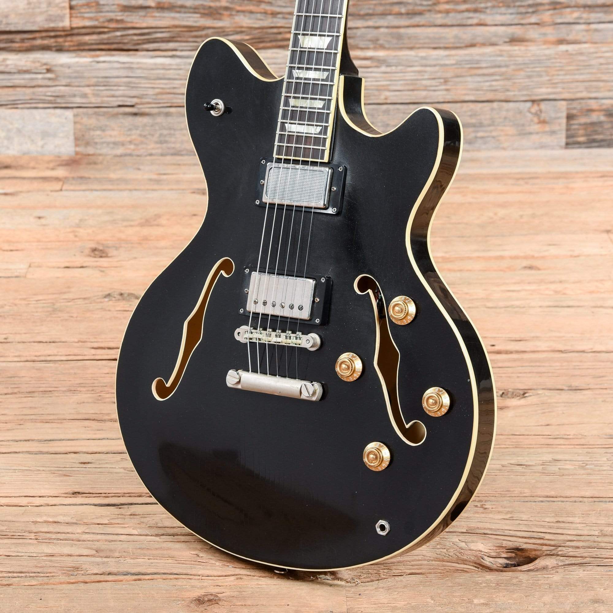 ギター Echo Park Echopark Esperanto Custom Black – Chicago Music Exchange