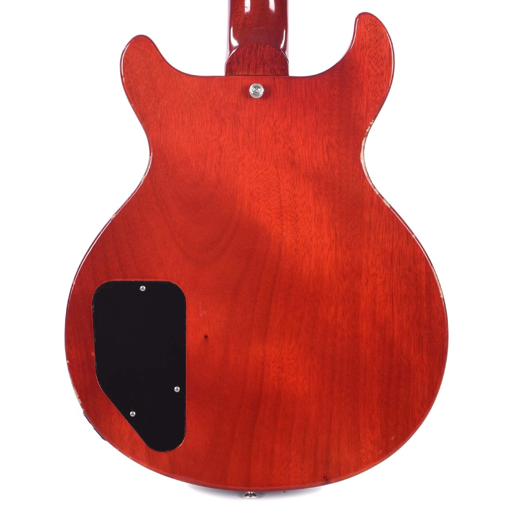 Echopark '59 Deluxe Cherry w/1pc Slab Mahogany Body & Arcane P90s Electric Guitars / Solid Body