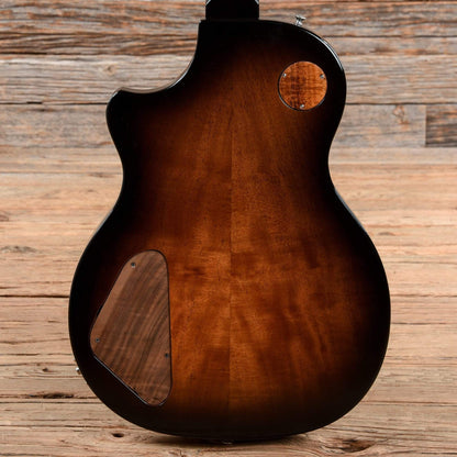 Echopark Downtowner Carved Top Case Study Black Beauty 2018 Electric Guitars / Solid Body