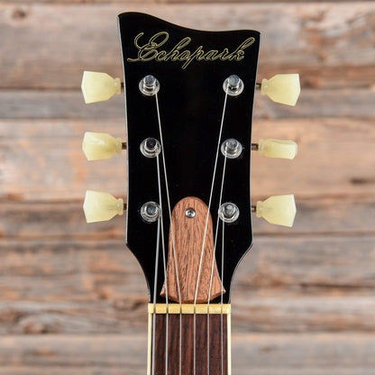 Echopark Downtowner Carved Top Case Study Black Beauty 2018 Electric Guitars / Solid Body