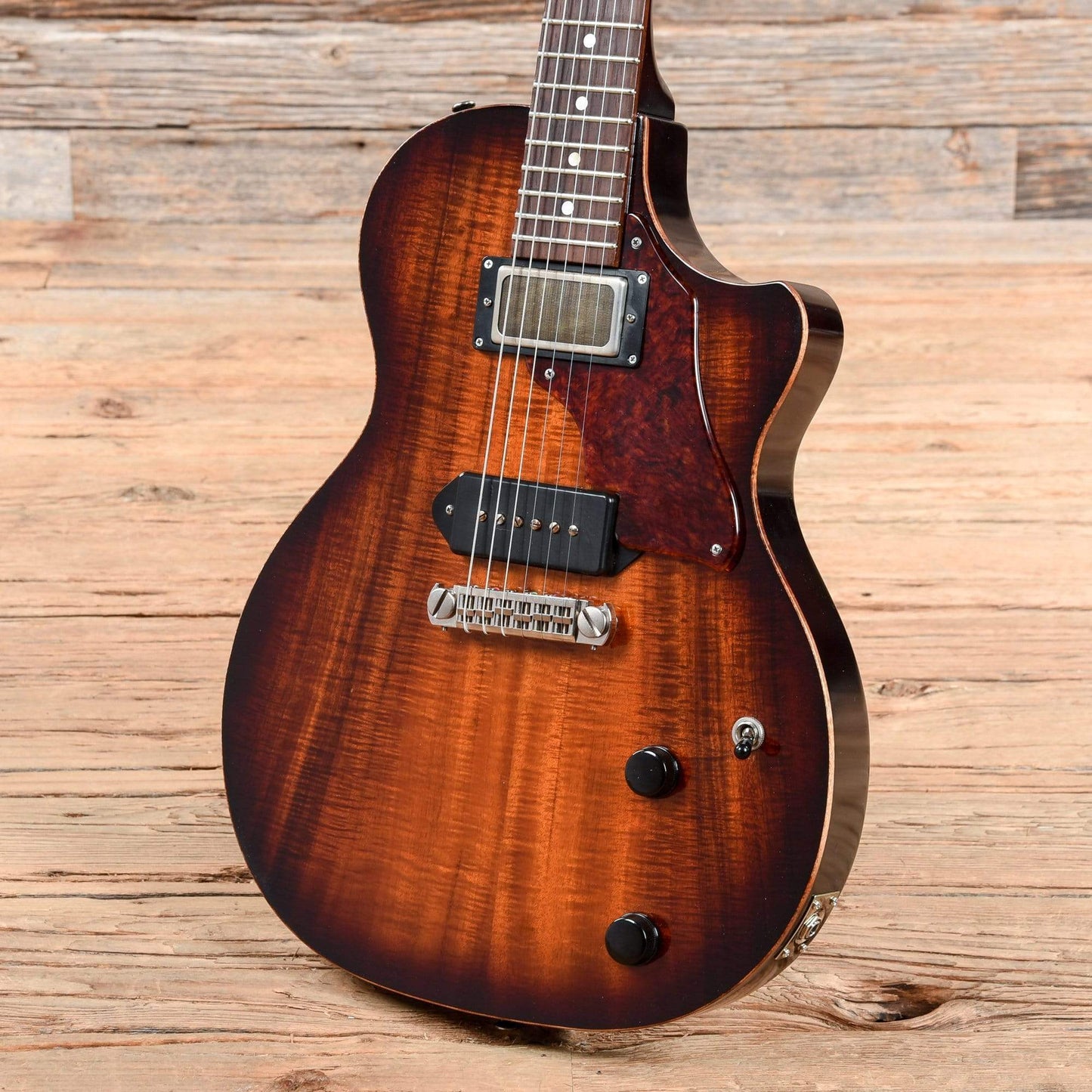 Echopark Downtowner Custom Koa Sunburst Electric Guitars / Solid Body