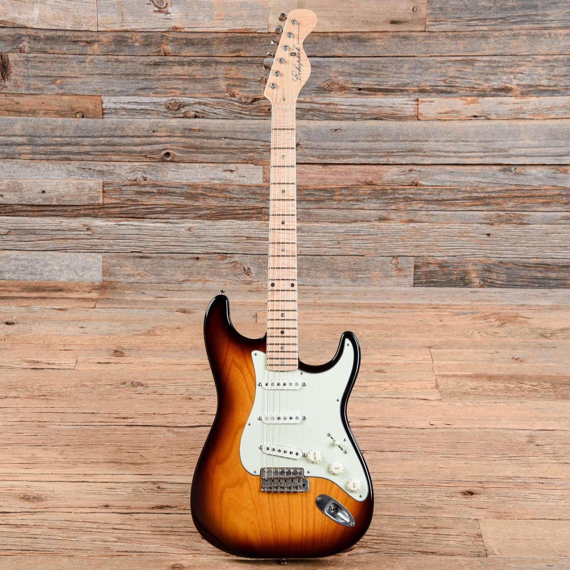 Echopark  Vintage 2 Tone Electric Guitars / Solid Body