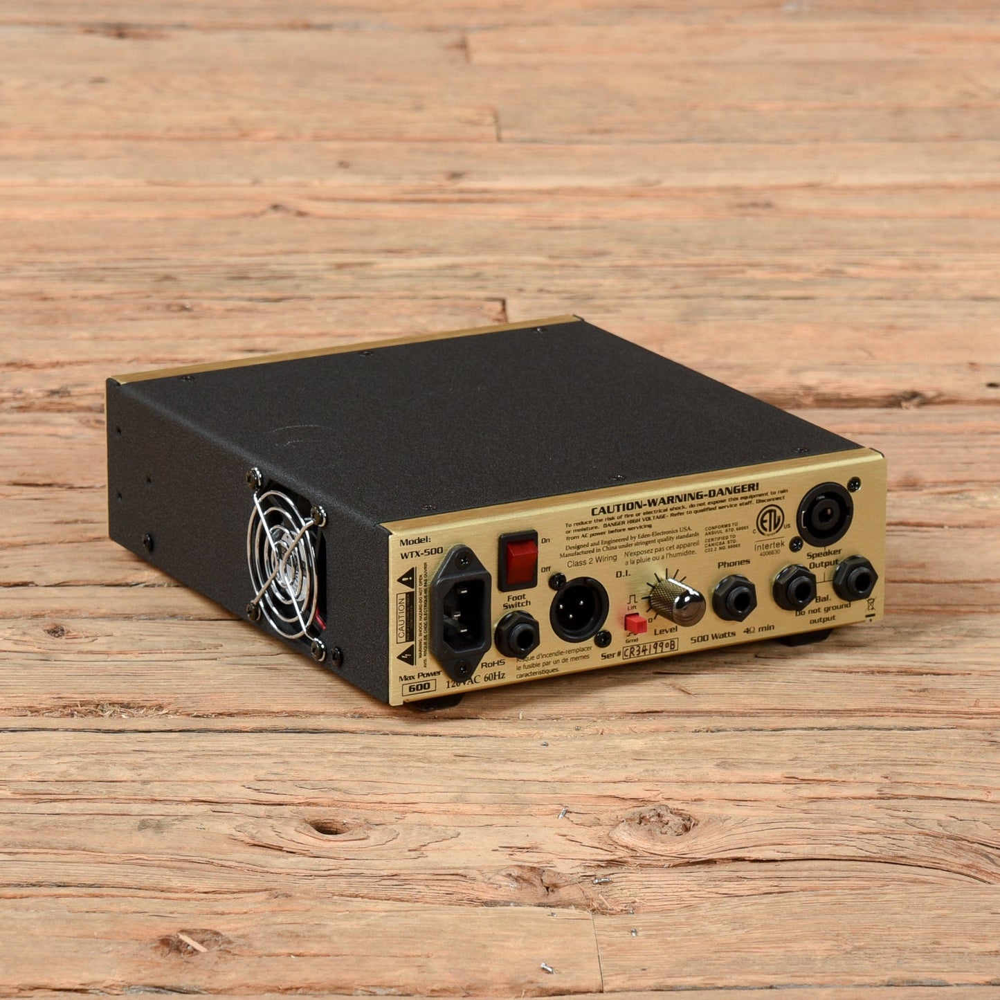 Eden WTX-500 Amps / Bass Cabinets