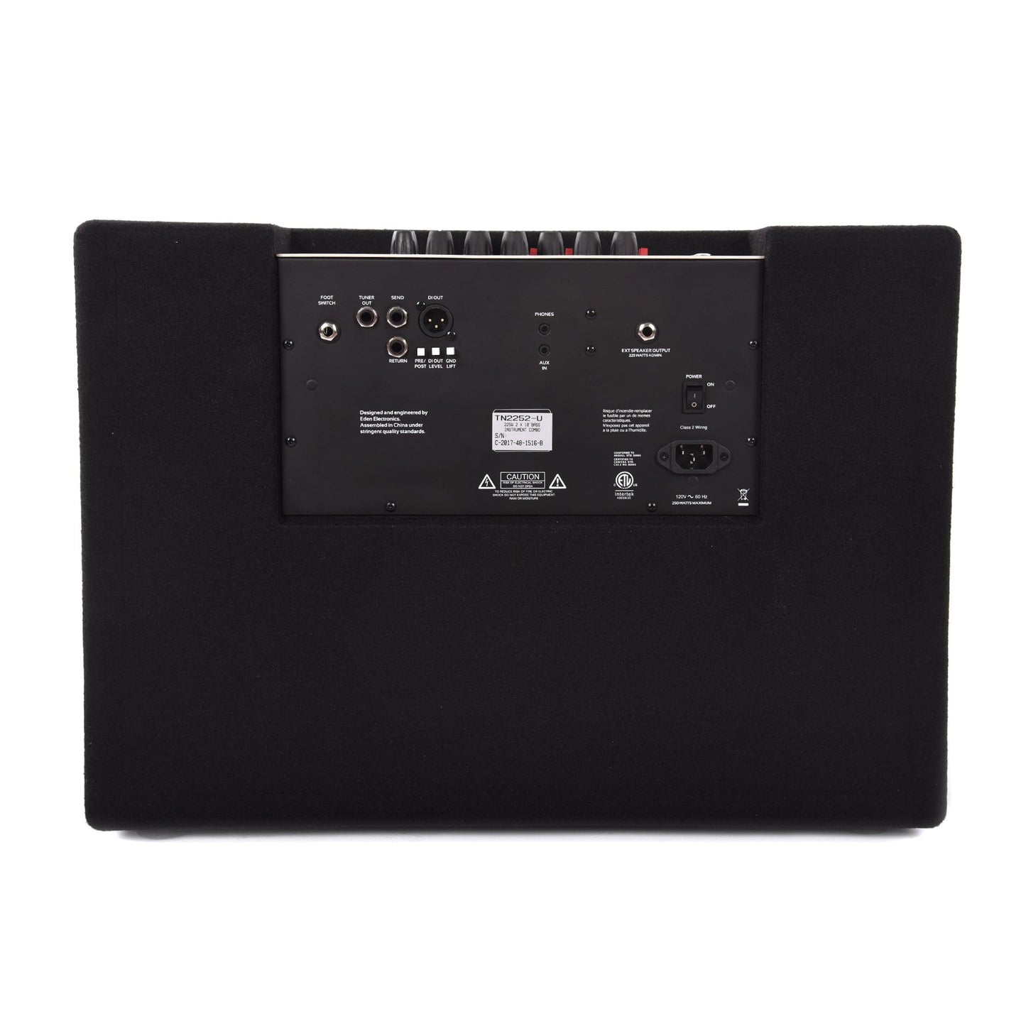 Eden Terra Nova 2252 2x10 225W Bass Combo Amp Amps / Bass Combos