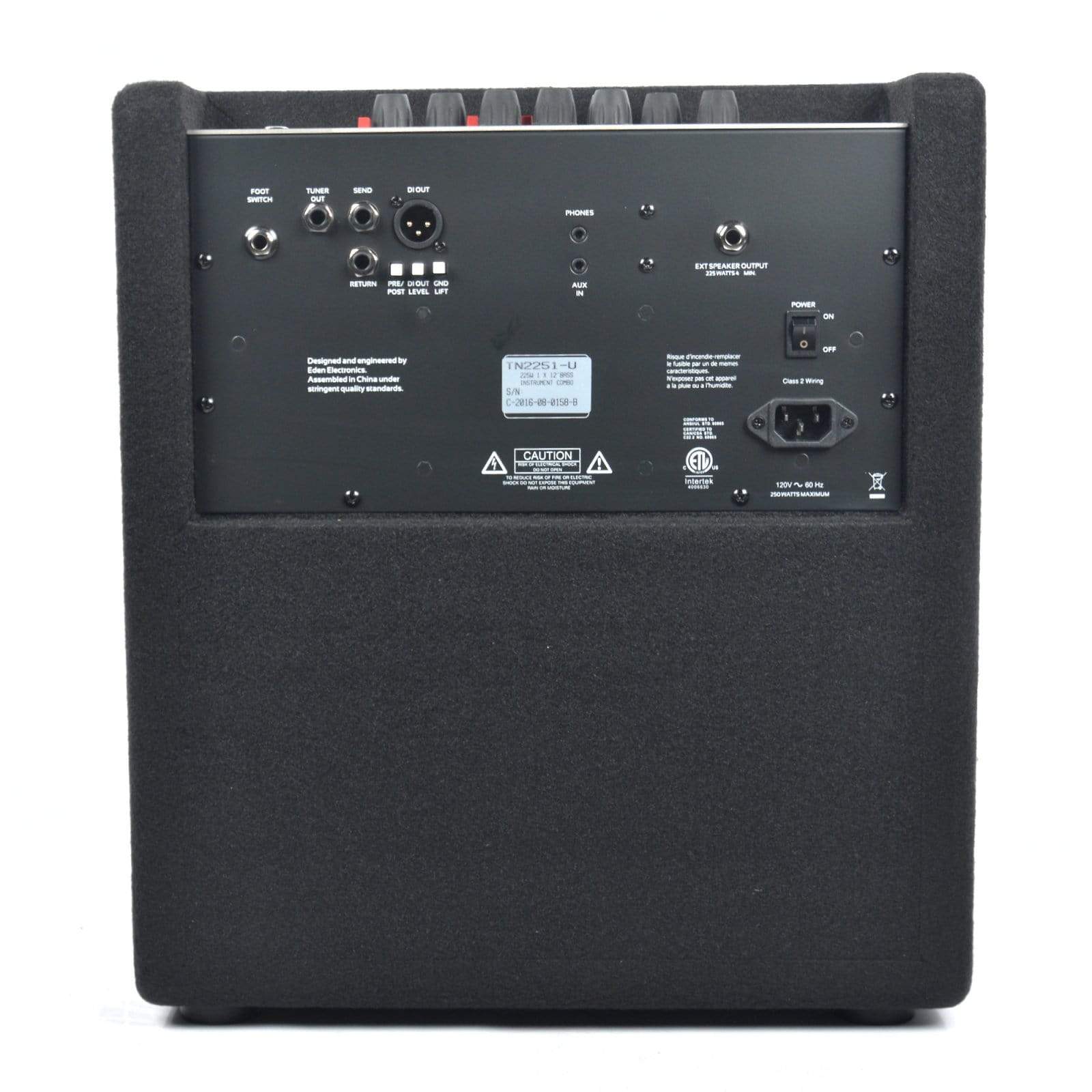 Eden TN2251 Terra Nova 1x12 225W Combo Amps / Bass Combos