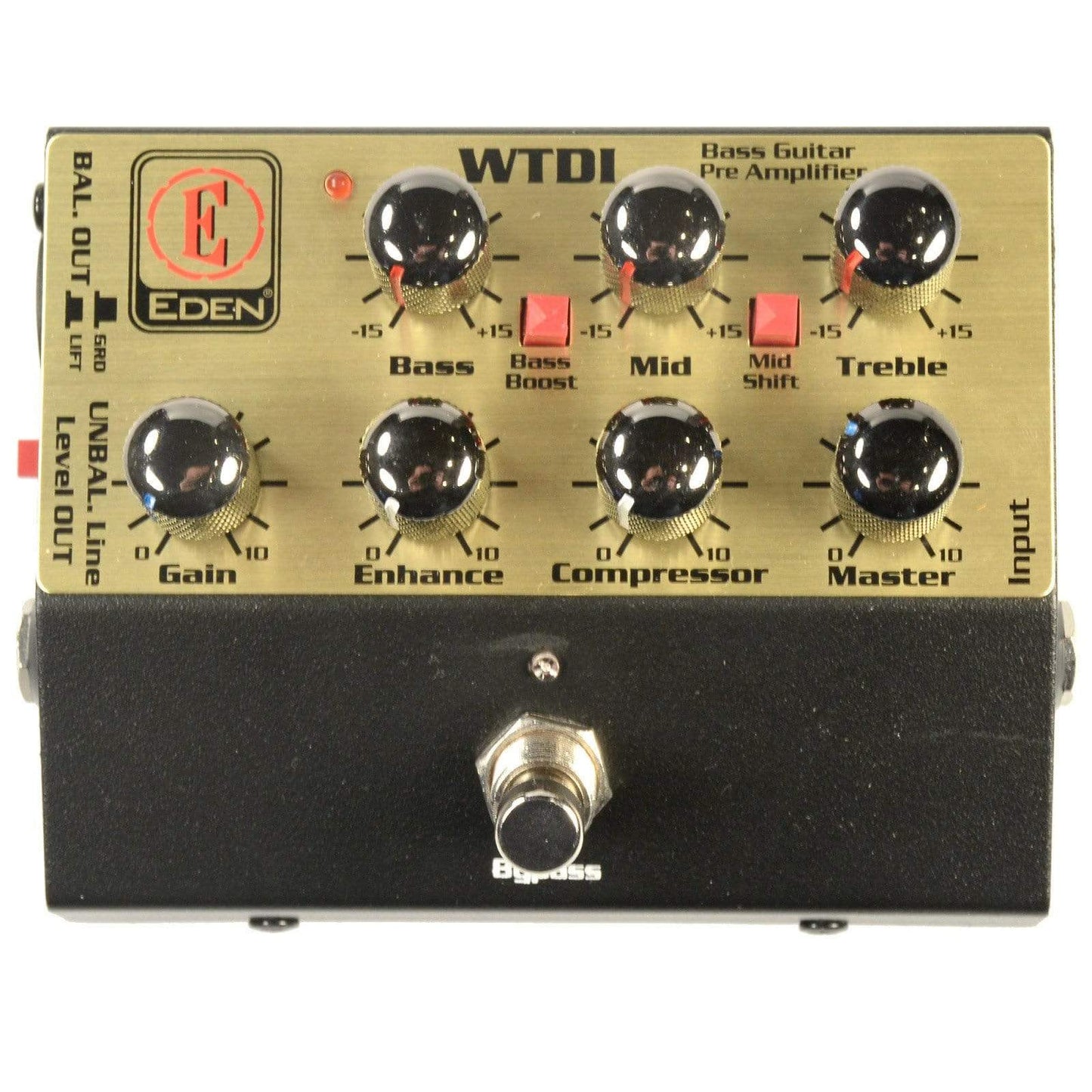 Eden WTDI World Tour Direct Box/Preamp Effects and Pedals / Bass Pedals