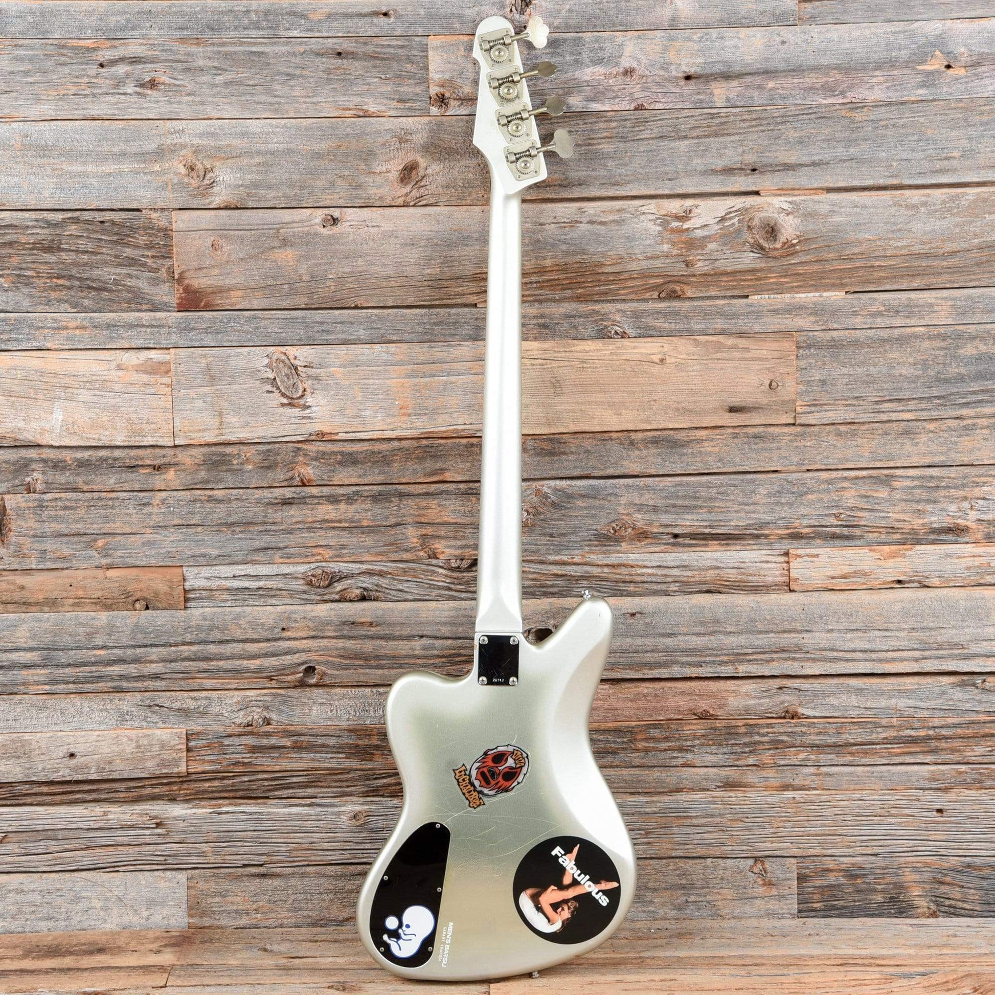 Edwards HEJ-100 Kuroyume Hitoki Signature Silver Bass Guitars / 4-String