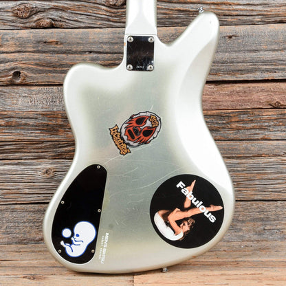 Edwards HEJ-100 Kuroyume Hitoki Signature Silver Bass Guitars / 4-String