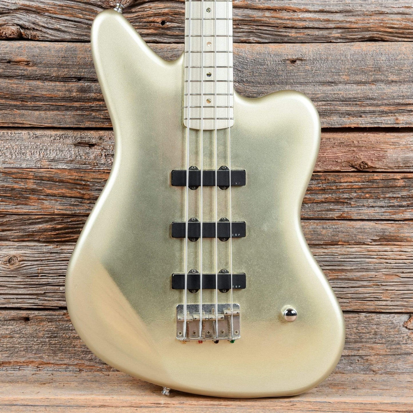 Edwards HEJ-100 Kuroyume Hitoki Signature Silver Bass Guitars / 4-String