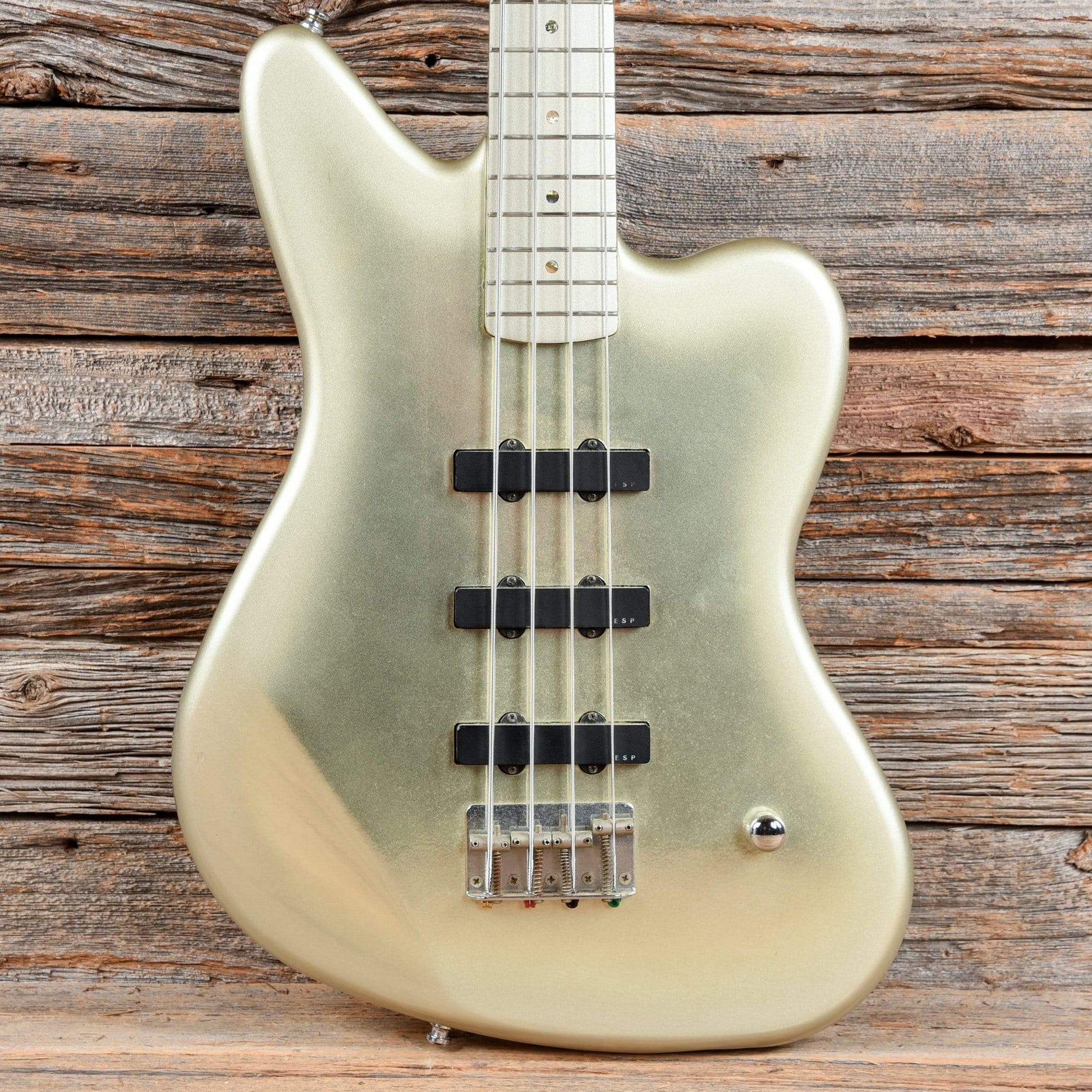 Edwards HEJ-100 Kuroyume Hitoki Signature Silver Bass Guitars / 4-String