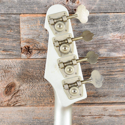 Edwards HEJ-100 Kuroyume Hitoki Signature Silver Bass Guitars / 4-String