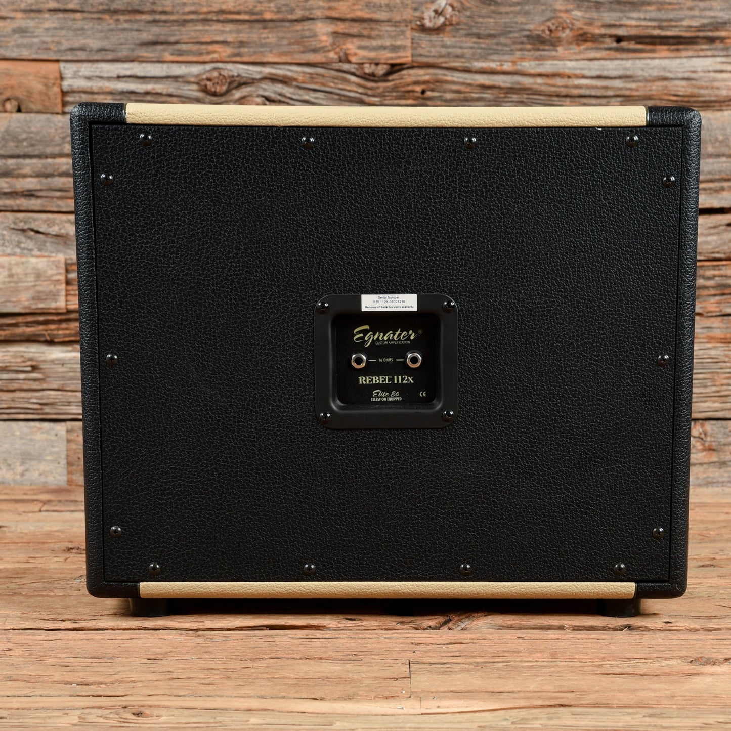 Egnater Rebel 112X 1x12 Extension Cab Amps / Guitar Cabinets