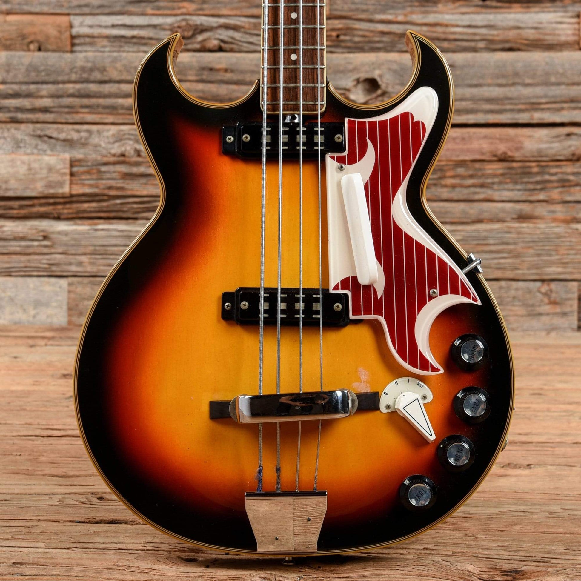EKO  Sunburst 1960s Bass Guitars / Short Scale